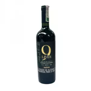 VINO GATO NEGRO 9VIDAS CABERNET SAUVIGNON X750ml