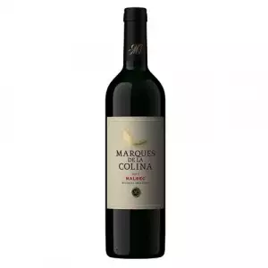 VINO MALBEC MARQUES DE LA COLINA X750ml