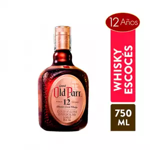 WHISKY OLD PARR 12 AÑOS X750ml