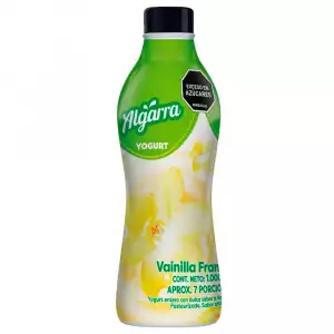 YOGURT ALGARRA GARRAFA VAINILLA FRANCESA X1000g