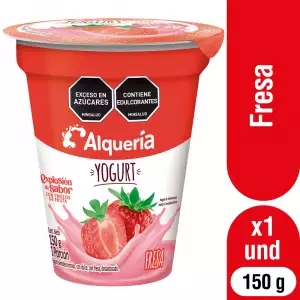 YOGURT ALQUERIA FRESA VASO X150g