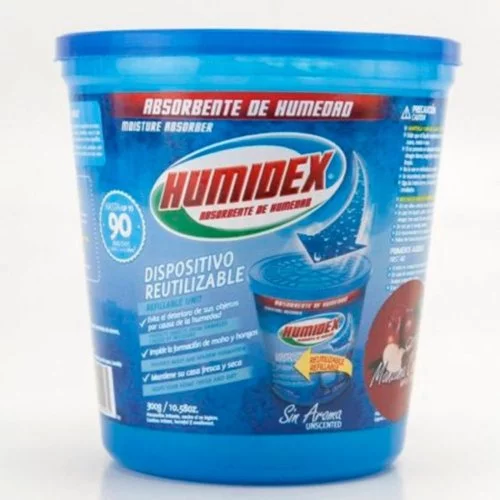 Absorbente De Humedad Humidex Vaso X 300 Gr