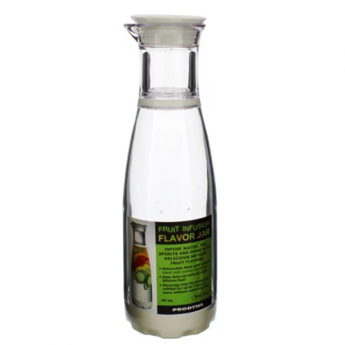 Botella 45oz Transparente/Negro 100%Acrilico Prodyne