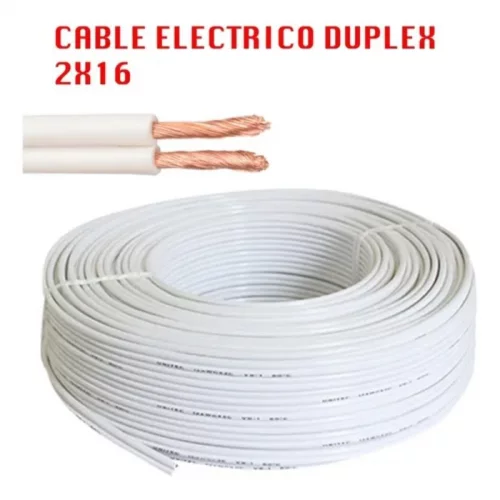 Cable Duplex 2x16 Mts