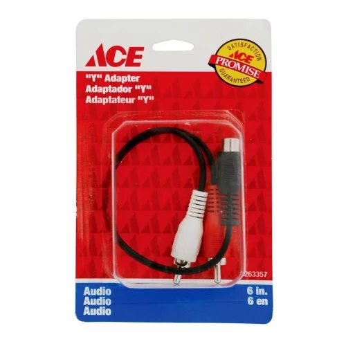 Cable En Yee Para Audio 2 Rca 6 15.24 Cms Ace