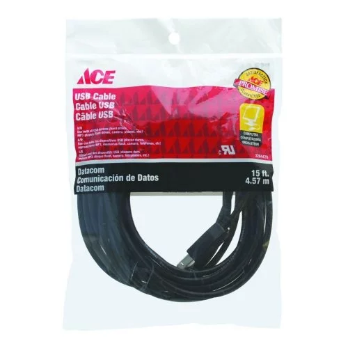 Cable Usb 15Ft 4.57 Mts Ace