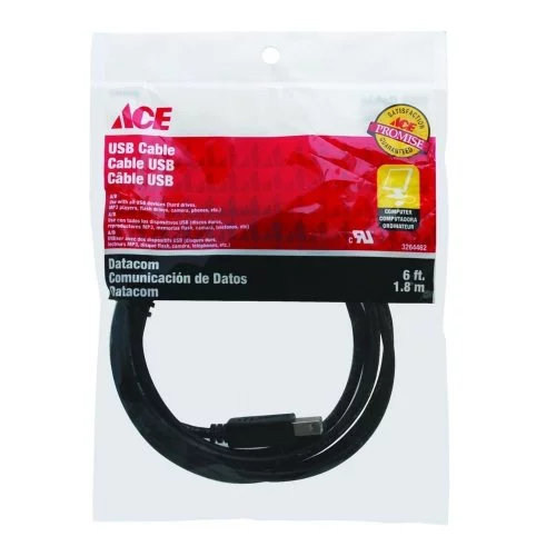 Cable Usb 6Ft 1.82 Mts Ace