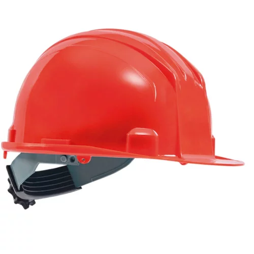 Casco Rojo Eco Con Rachet Steelpro