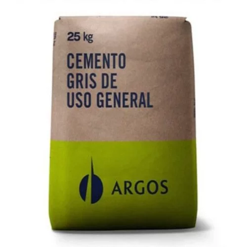 Cemento Gris X 25 Kg 1/2 Bolsa Argos
