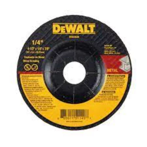 Disco Abrasivo Metal Desbaste T27 4 1/2 X1/4 Dewalt