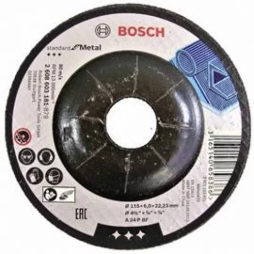 Disco Desbaste Para Metal 4 1/2X1/4X7/8 Bosch
