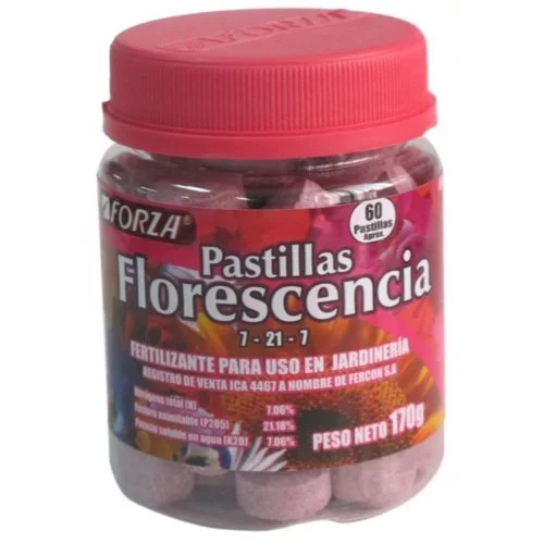 Forza Pastillas Flor Fco X 60 Forza