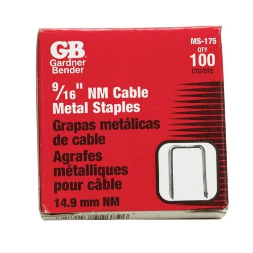 Grapa Para Cable 9/16 X100 Und Gb