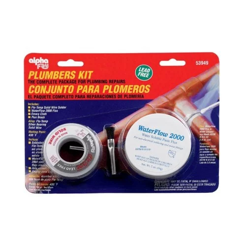 Kit De Soldadura De Tuberia(Alambre De Soldadura Pasta Para Soldadura Cepillo)