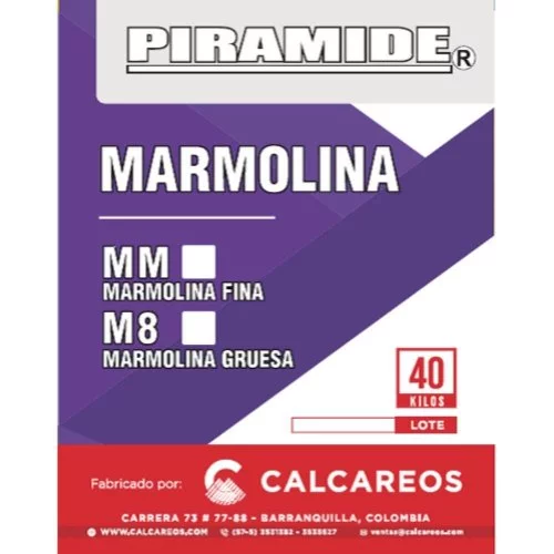 Marmolina M8 (40 Kg) X Bolsa