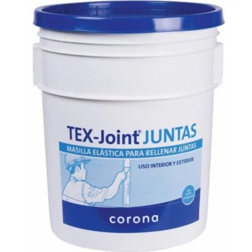 Masilla Tex-Joint Juntas Blanco Cuñete 22Kg Corona (S)