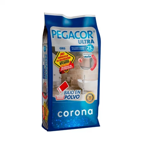 Pegacor Ultra Gris X 25 Kg Corona