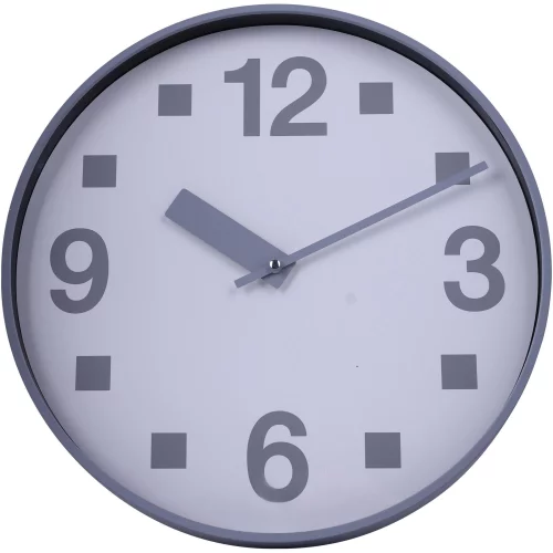 Reloj Pared Aa 31.5X4.5X31.5Cm Blanco Gris Concepts