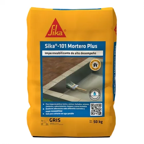 Sika 101 Mortero Plus Gris X 50 Kg