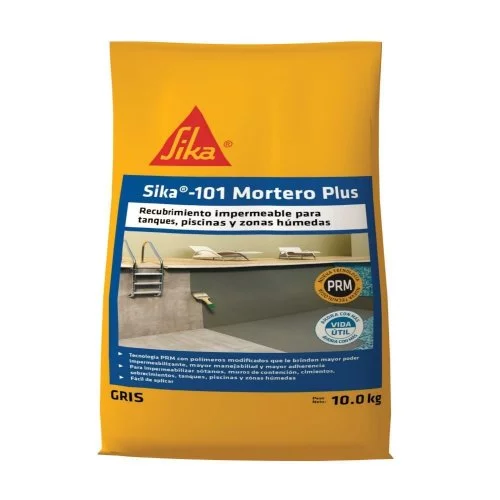 Sika.101 Mortero Plus Gris X 10 Kg