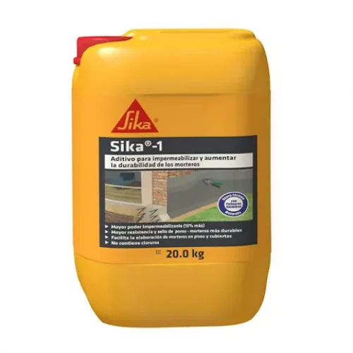 Sika1 X 20 Kg Liquido Aditivo para Morteros