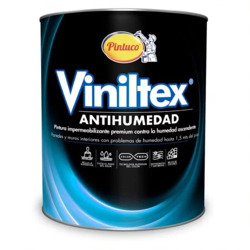 Viniltex Antihumedad Blanco Gl 10340498