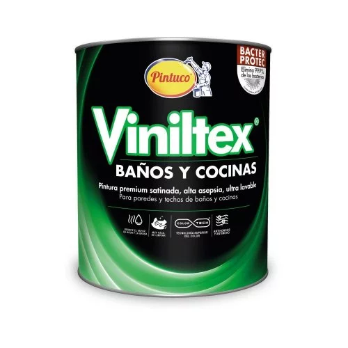 Viniltex Byc Satinado Blanco 2001 Gl 10010743
