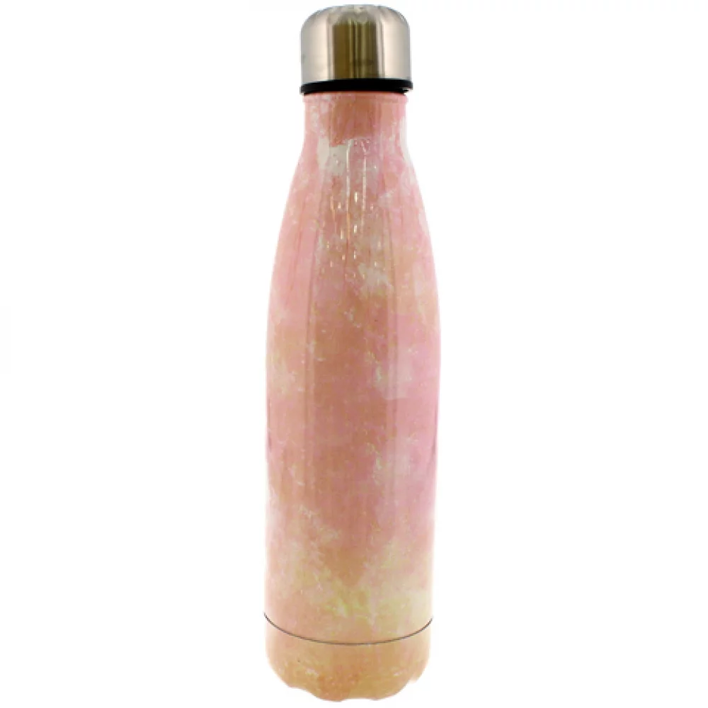 Comprar Botella de acero inoxidable 500 ml Olmitos a precio de oferta Color  Rosa