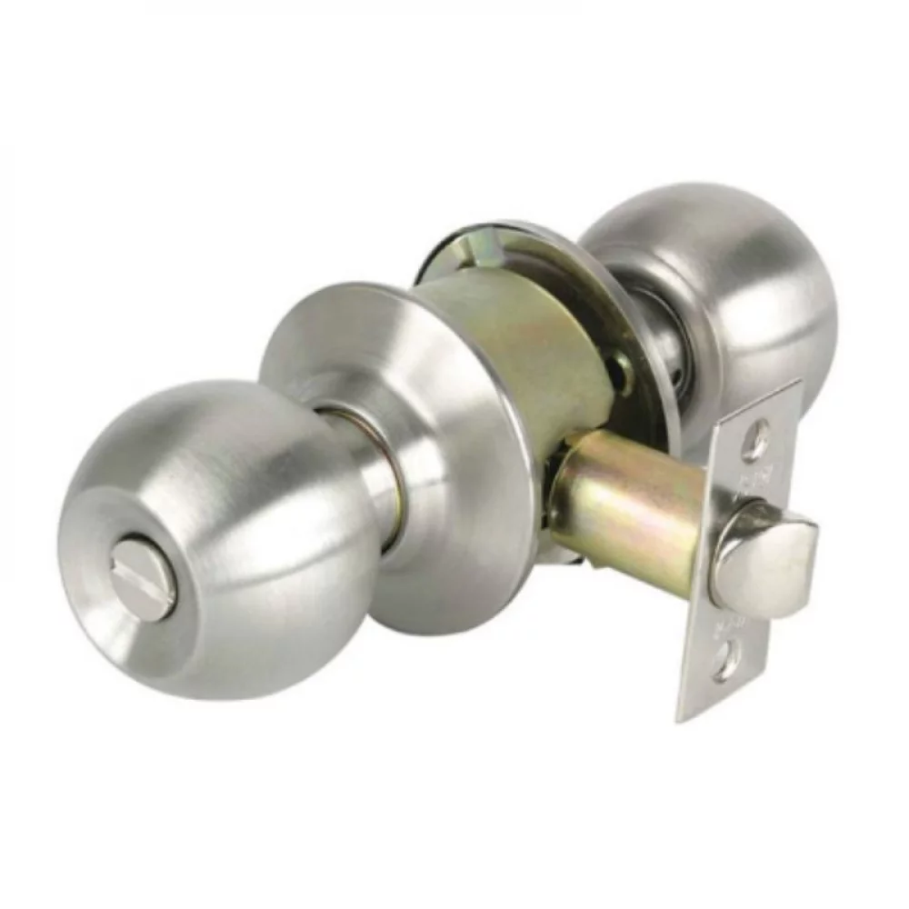 Cerradura Pomo E/Ppal Inox Vera