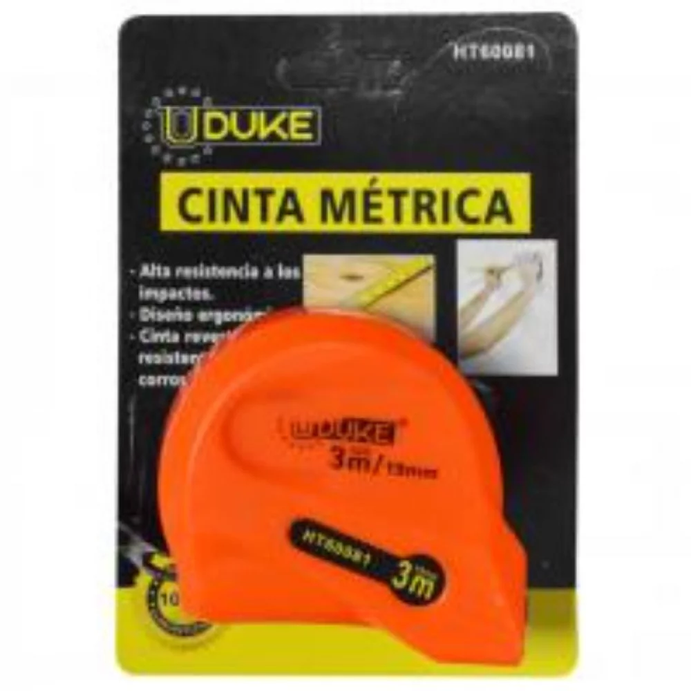 Cinta Metrica X3 Mts Uduke Pasta Ht60081