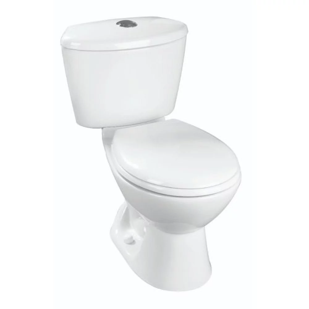 Combo Sanitario Redondo Blanco Avanti Plus 4.8 Con Pedestal Corona