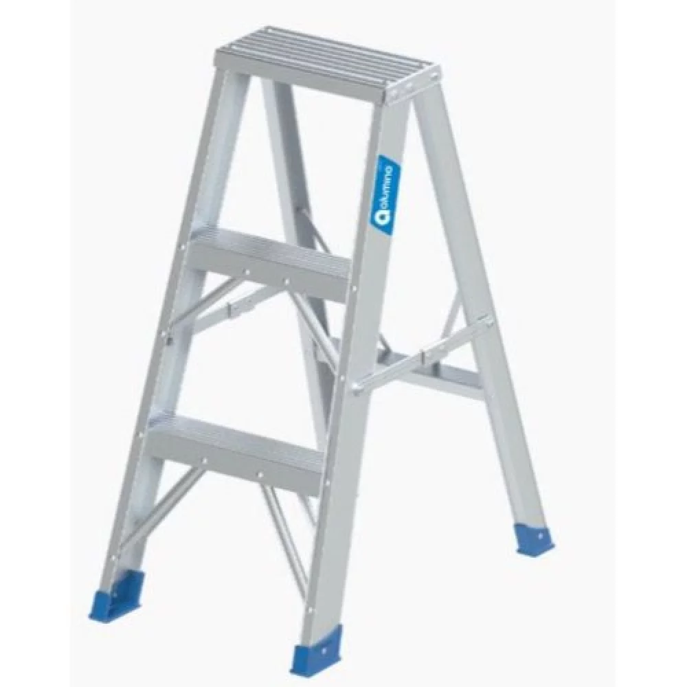Escalera Tijera Tipo Industrial 3 Pasos
