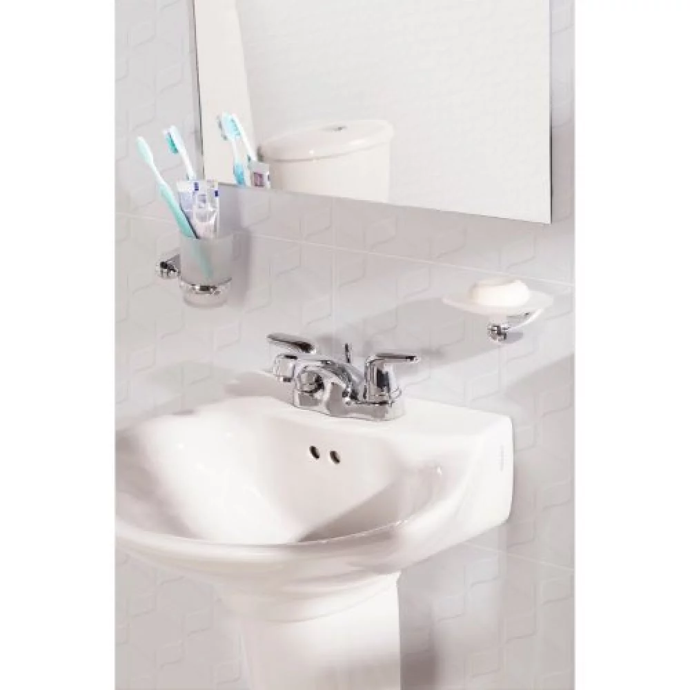 Griferia Conj Lavamano 4 Palanca Aluvia Corona