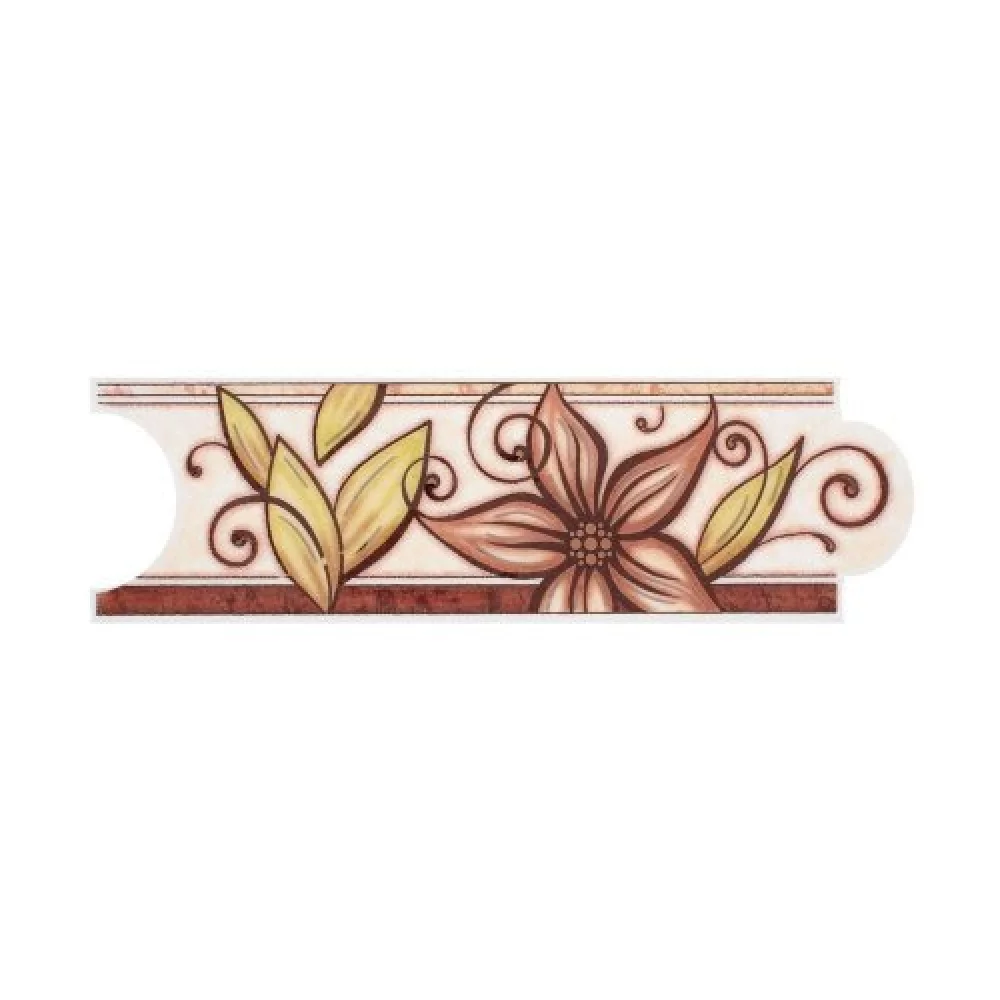 Listello Terracota Garden 8X25 Corona