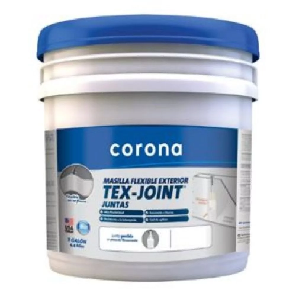 Masilla Tex-Joint Juntas Blanco Gl 4.4Kg Corona