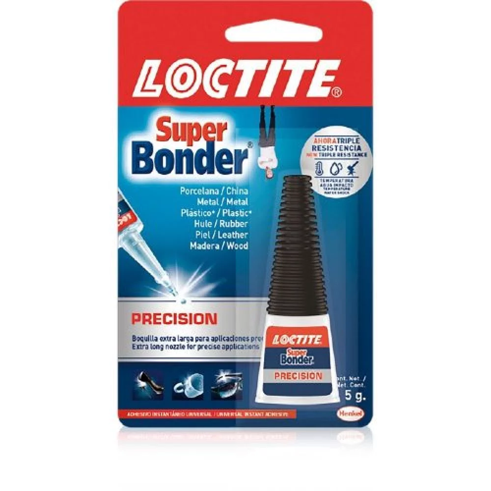 Pegante Instantaneo Super Bonder 5 Gr Precision Loctite