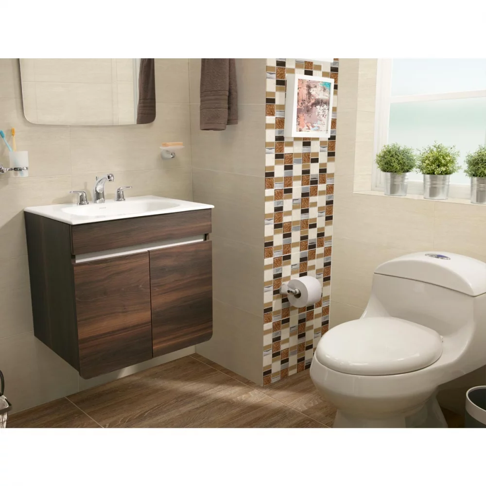 Sanitario Redondo Blanco Montecarlo Novo Het Corona