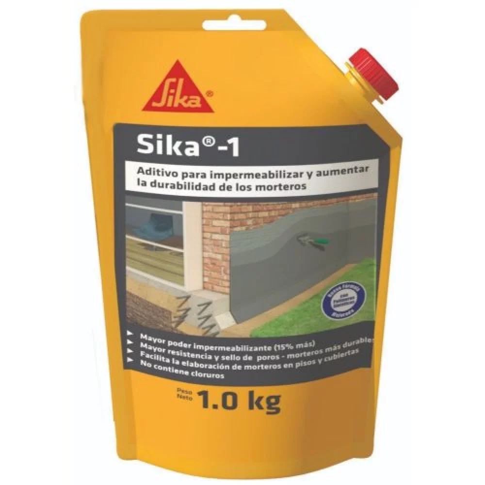 Sika 1 X 1 Kg Liquido Aditivo para Mortero