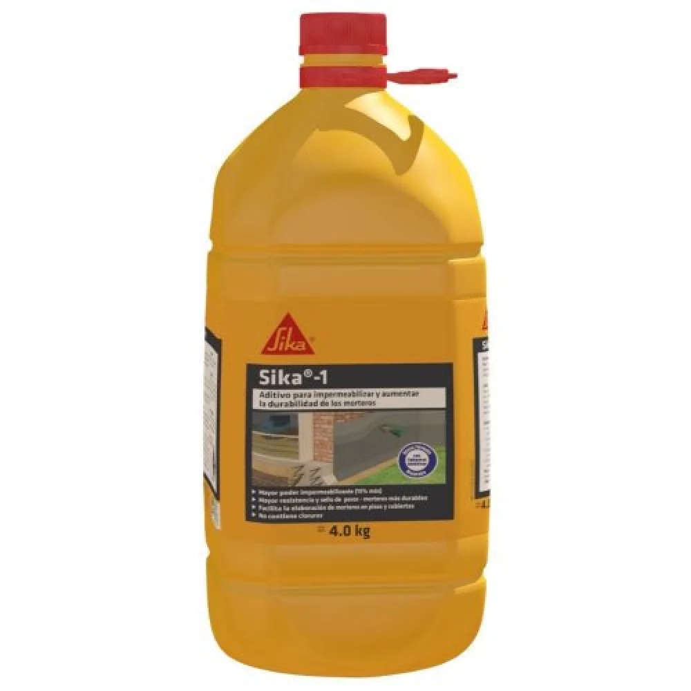 Sika 1 X 4 Kg Liquido Aditivo para Morteros