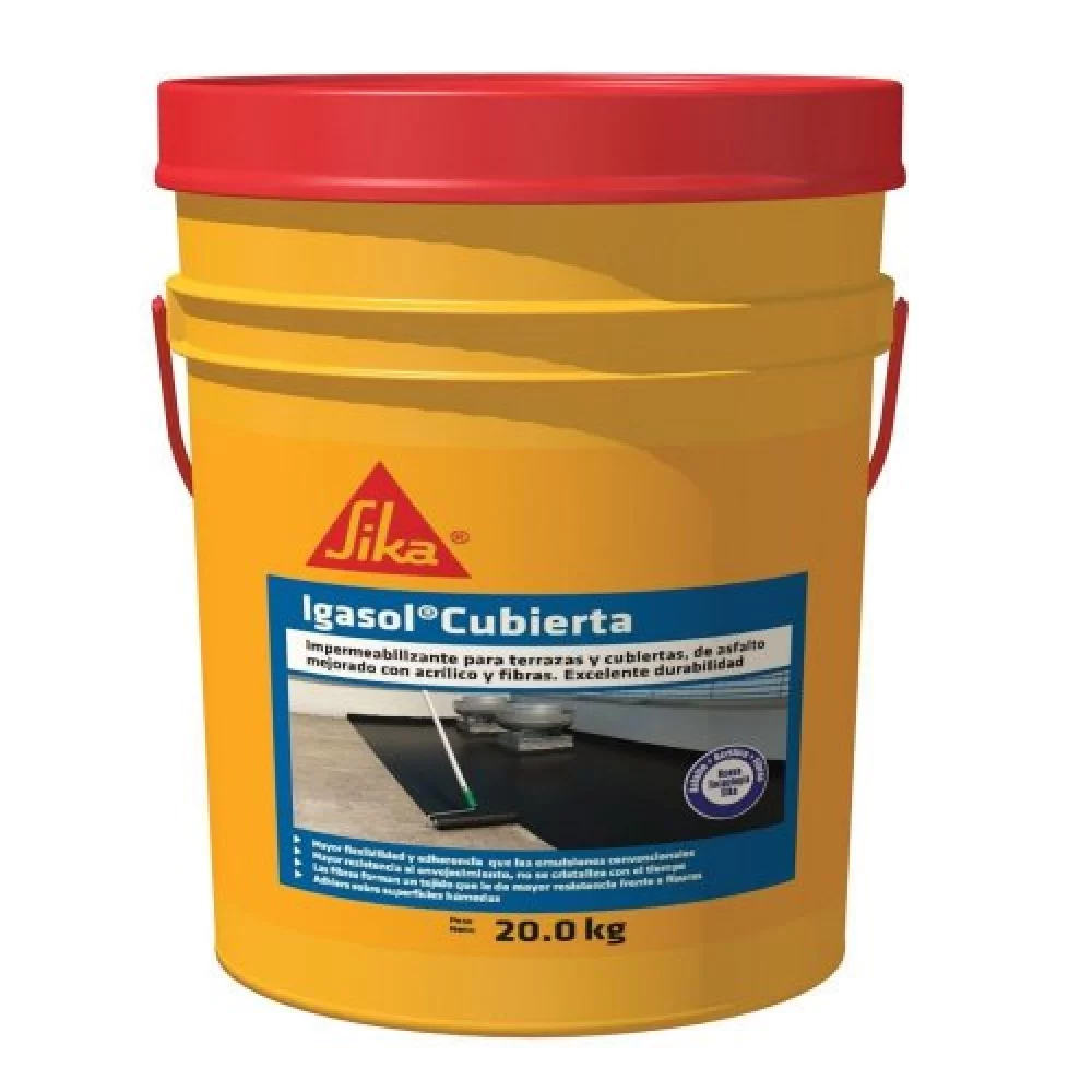 Sika Igasol Cubierta X 20 Kg