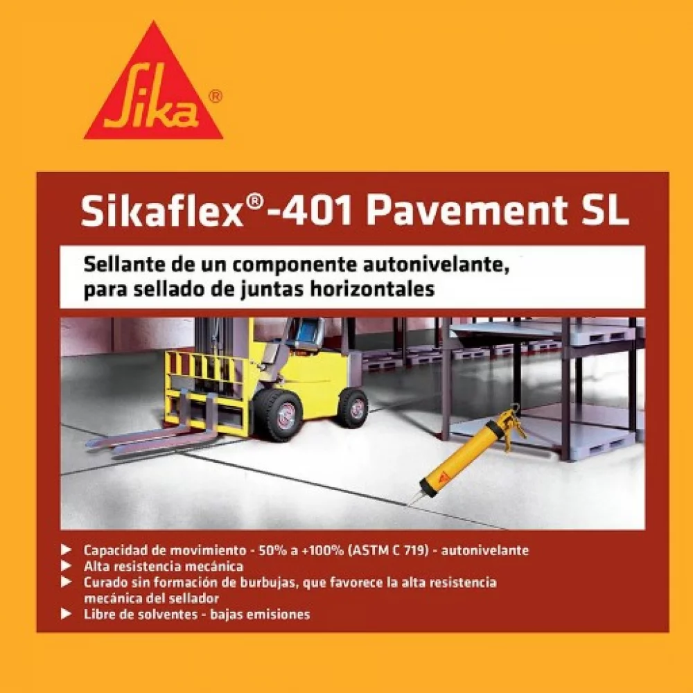 SikaFlex 401 Pavement Sl X 300ml Cartucho