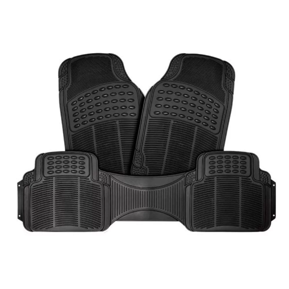 Tapete Auto Pvc 3Pz Negro Simoniz