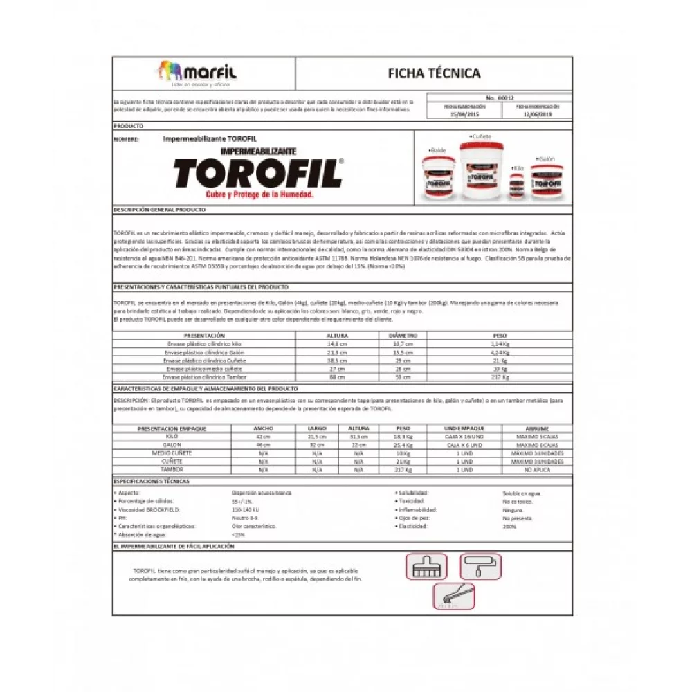 Torofil Cuñete 20 Kg