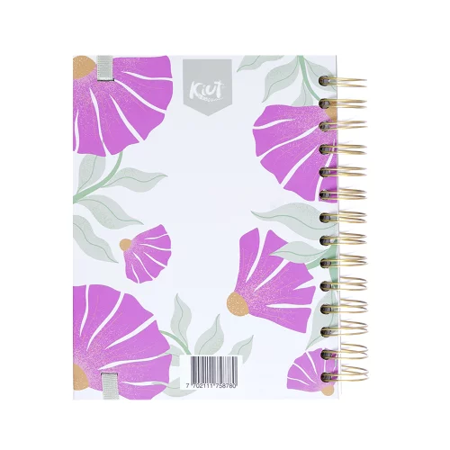 Agenda Diaria Kiut 2026 Flowers