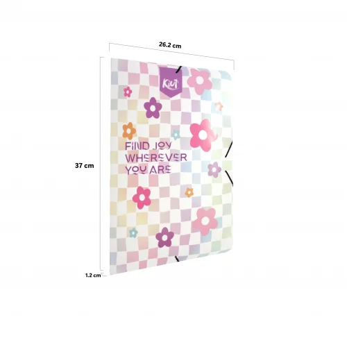 Carpeta Escolar Plastica Kiut Find Joy Wherever