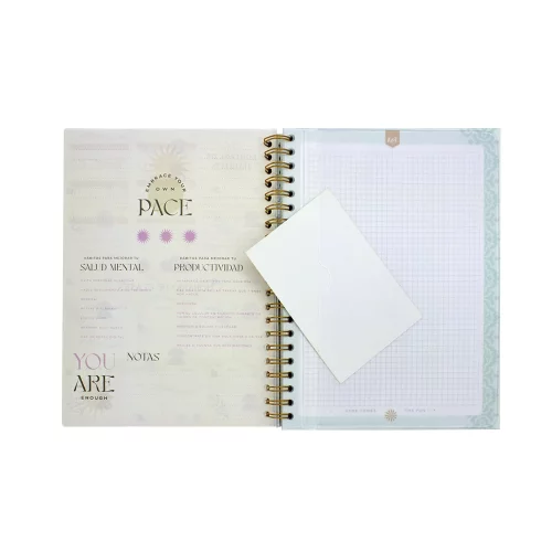 Cuaderno Argollado Durabook Platino Grande Kiut 175 Hojas 7 Materias Cuadriculado  Create More