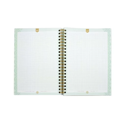 Cuaderno Argollado Durabook Platino Grande Kiut 175 Hojas 7 Materias Cuadriculado  Create More