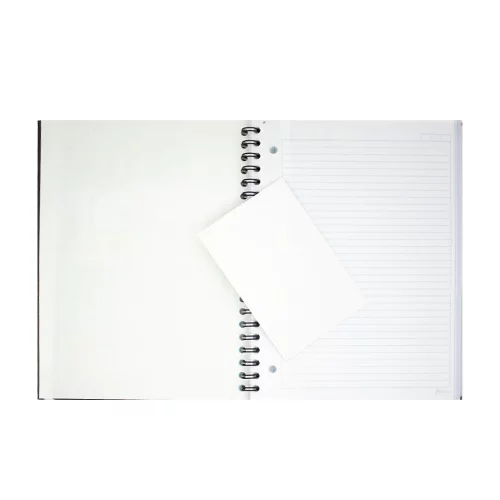 Cuaderno Argollado Tapa Dura Grande 80 Hojas Linea Corriente Los Simpsons - Dont Surf