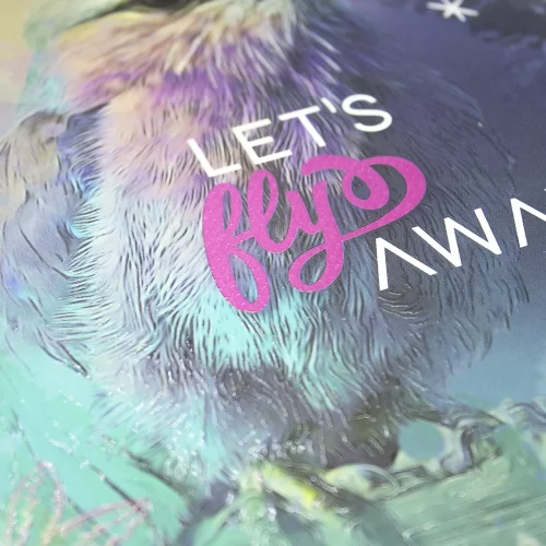 Cuaderno Argollado Tapa Dura Grande 80 Hojas Linea Corriente X-Presarte Lets Fly Away