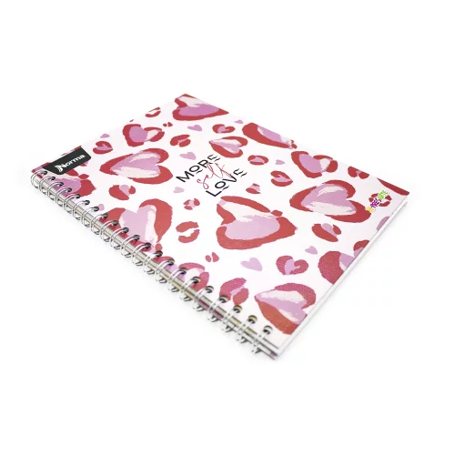 Cuaderno Argollado Tapa Dura Grande 80 Hojas Linea Corriente X-Presarte More Self Love